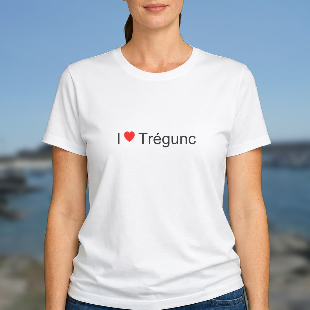 T-shirt I love trégunc