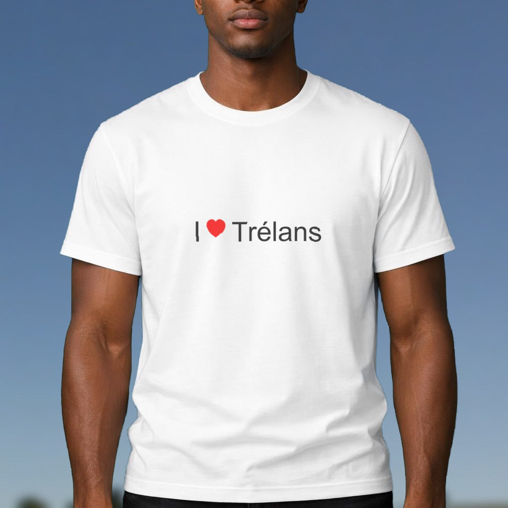 T-shirt I love trélans
