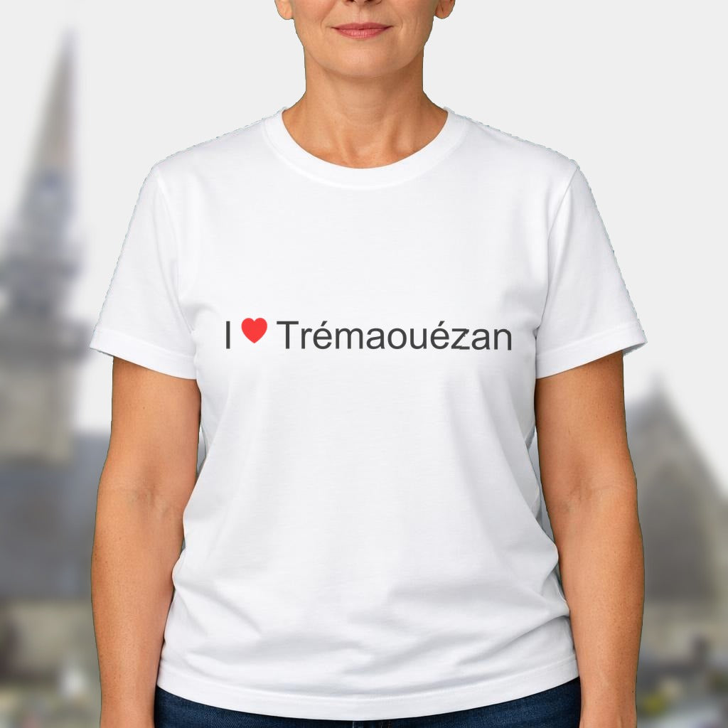 T-shirt I love trémaouézan
