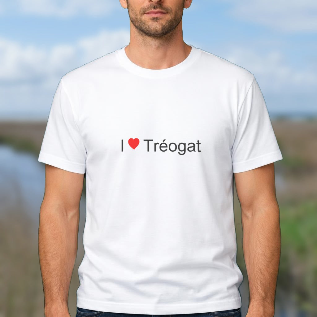 T-shirt I love tréogat