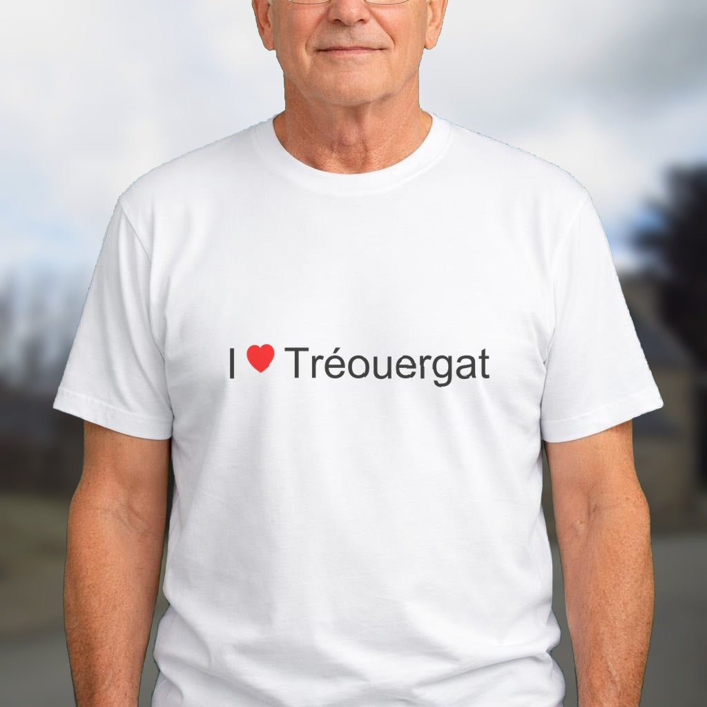 T-shirt I love tréouergat