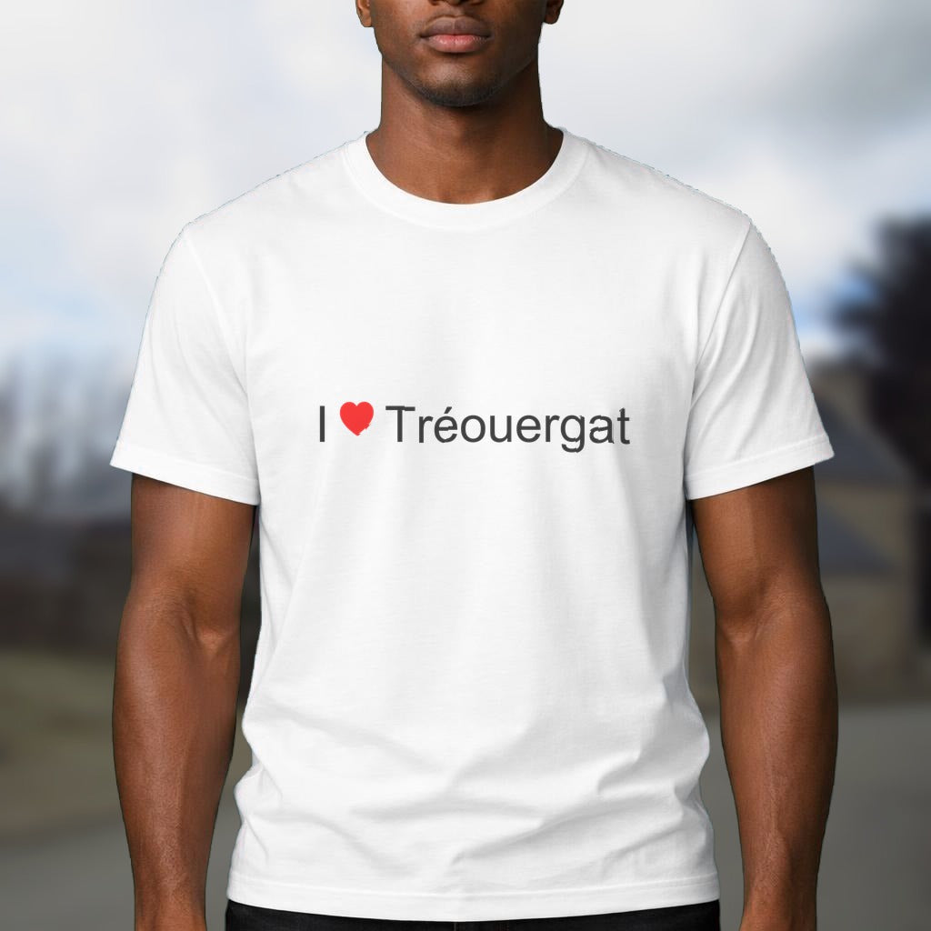T-shirt I love tréouergat