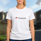 T-shirt I love tresques