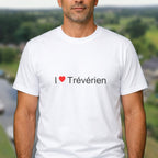 T-shirt I love trévérien