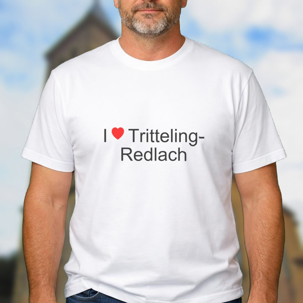 T-shirt I love tritteling-redlach