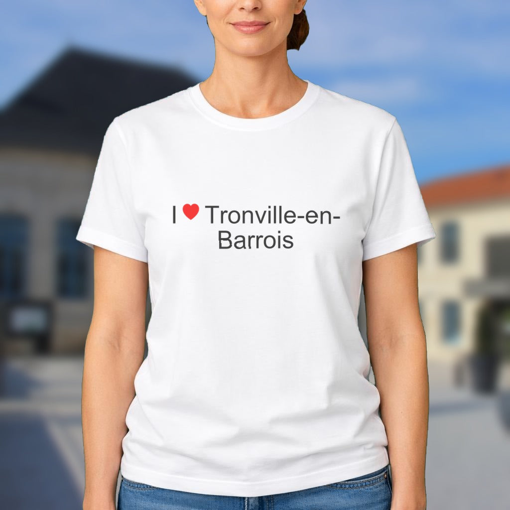 T-shirt I love tronville-en-barrois