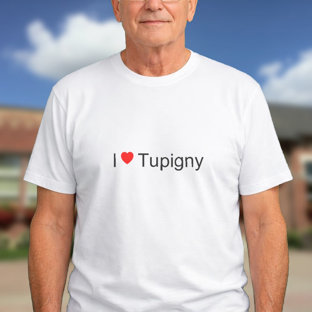 T-shirt I love tupigny