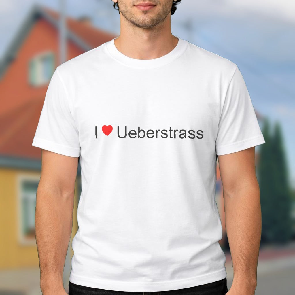 T-shirt I love ueberstrass