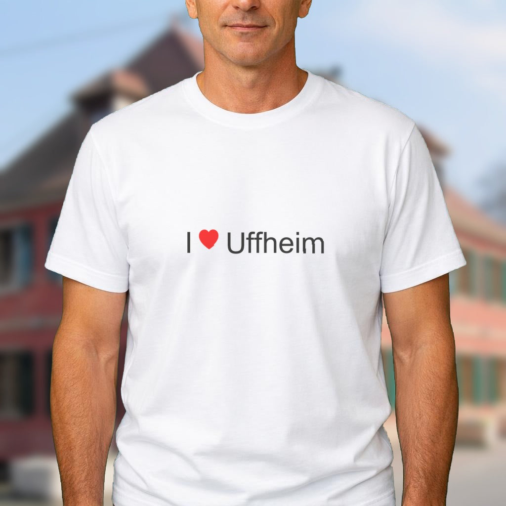 T-shirt I love uffheim