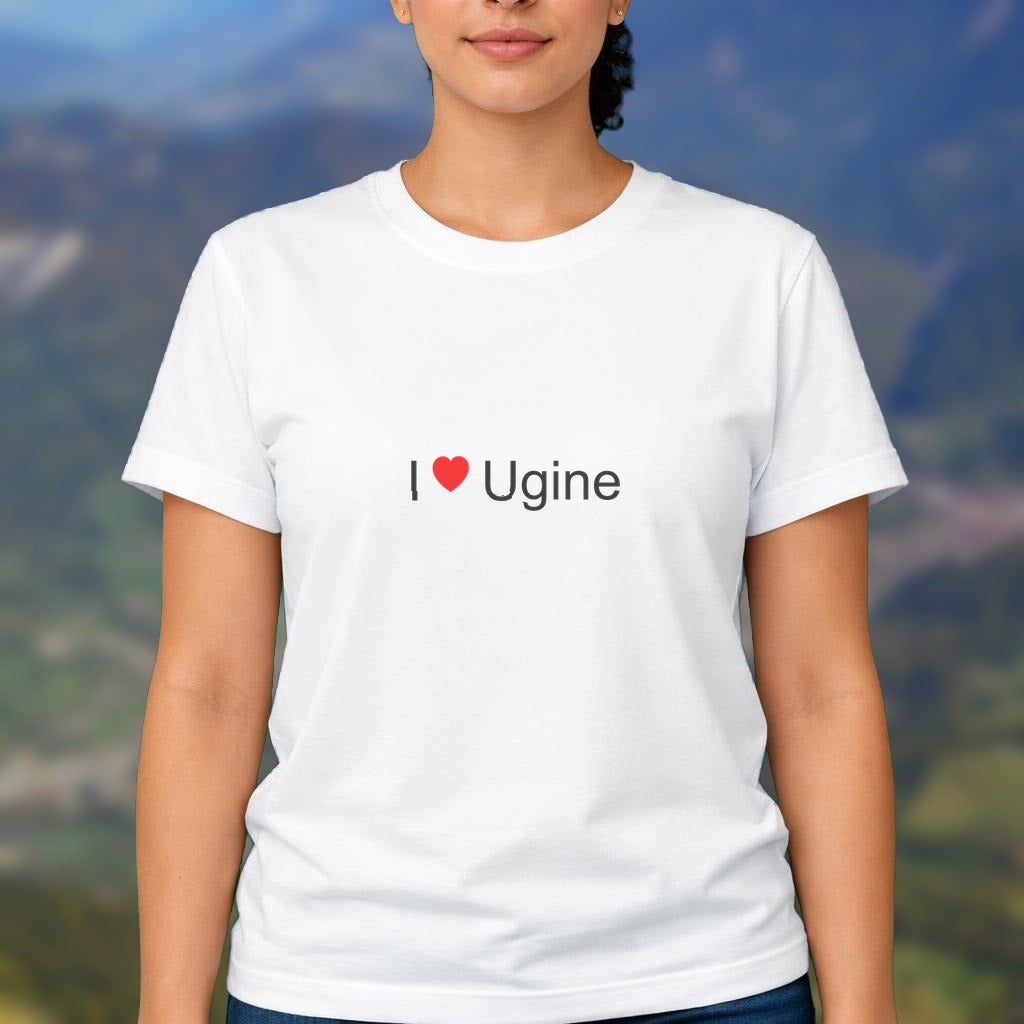 T-shirt I love ugine