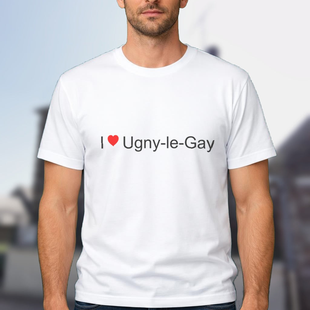 T-shirt I love ugny-le-gay