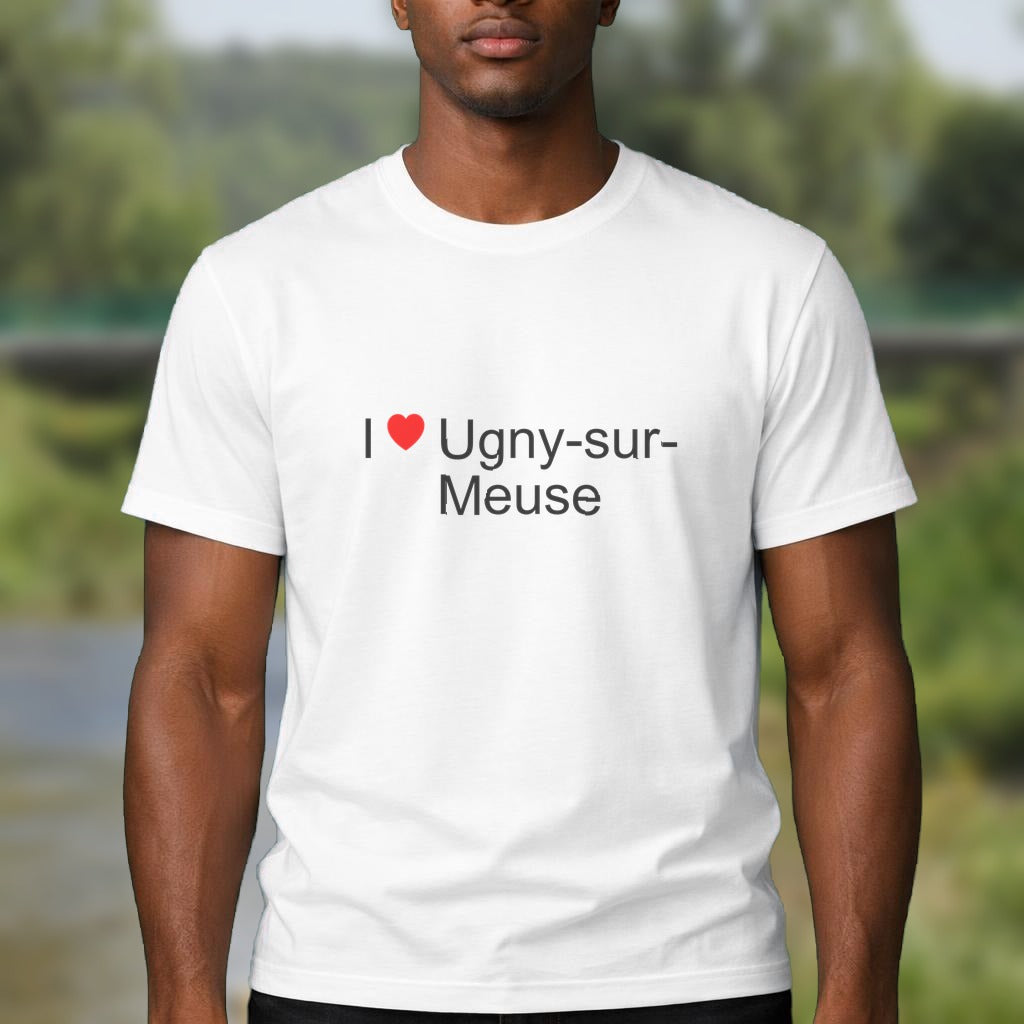 T-shirt I love ugny-sur-meuse