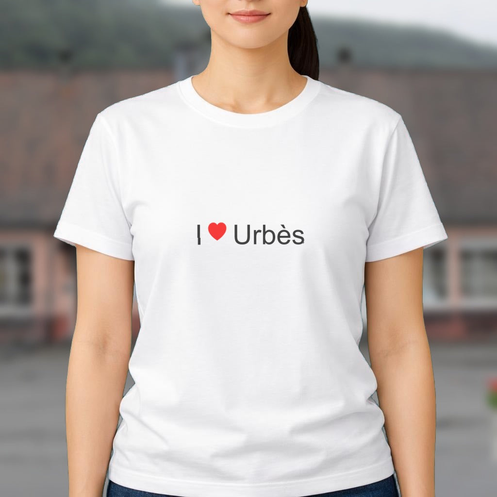 T-shirt I love urbès