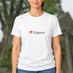 T-shirt I love urgons
