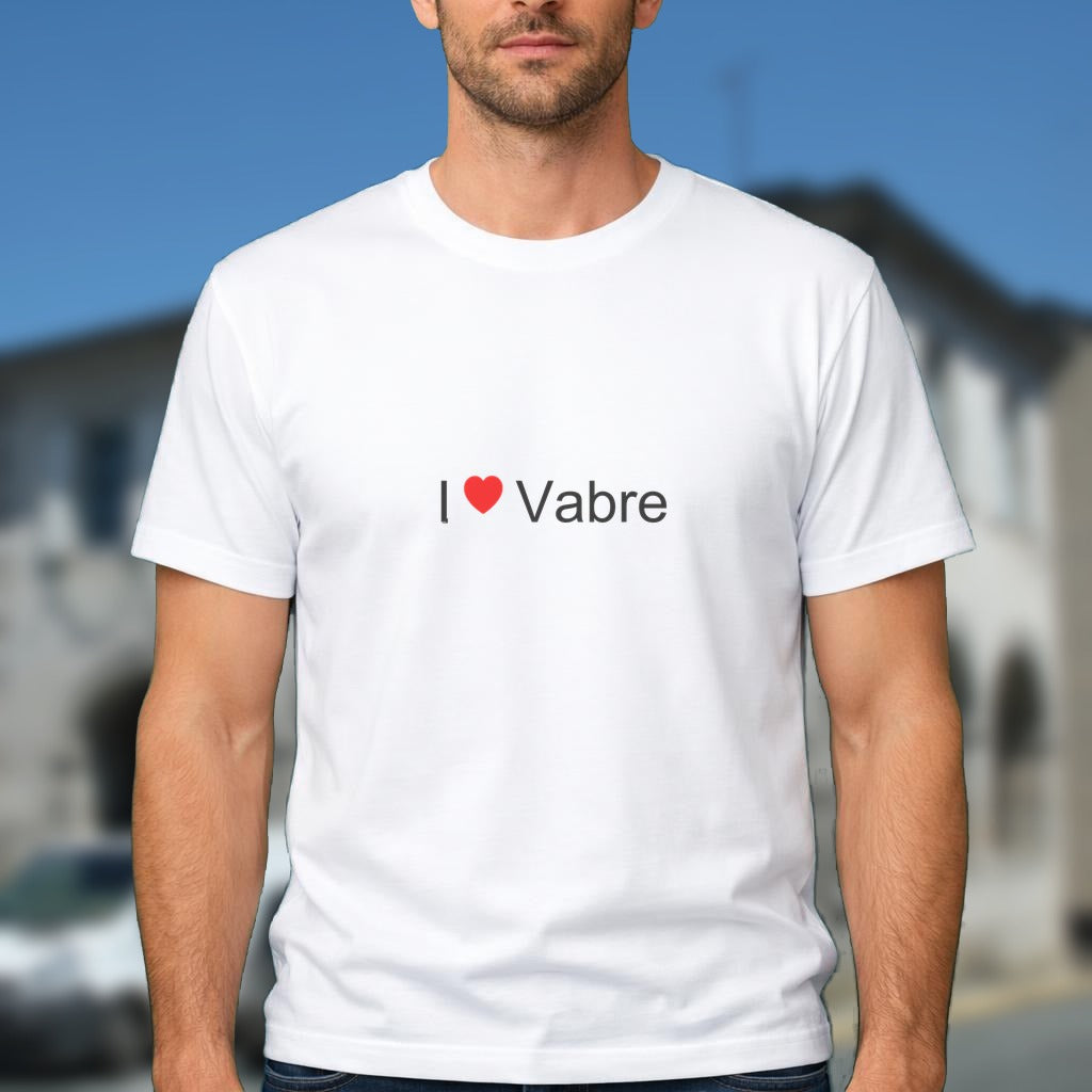 T-shirt I love vabre
