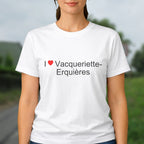 T-shirt I love vacqueriette-erquières