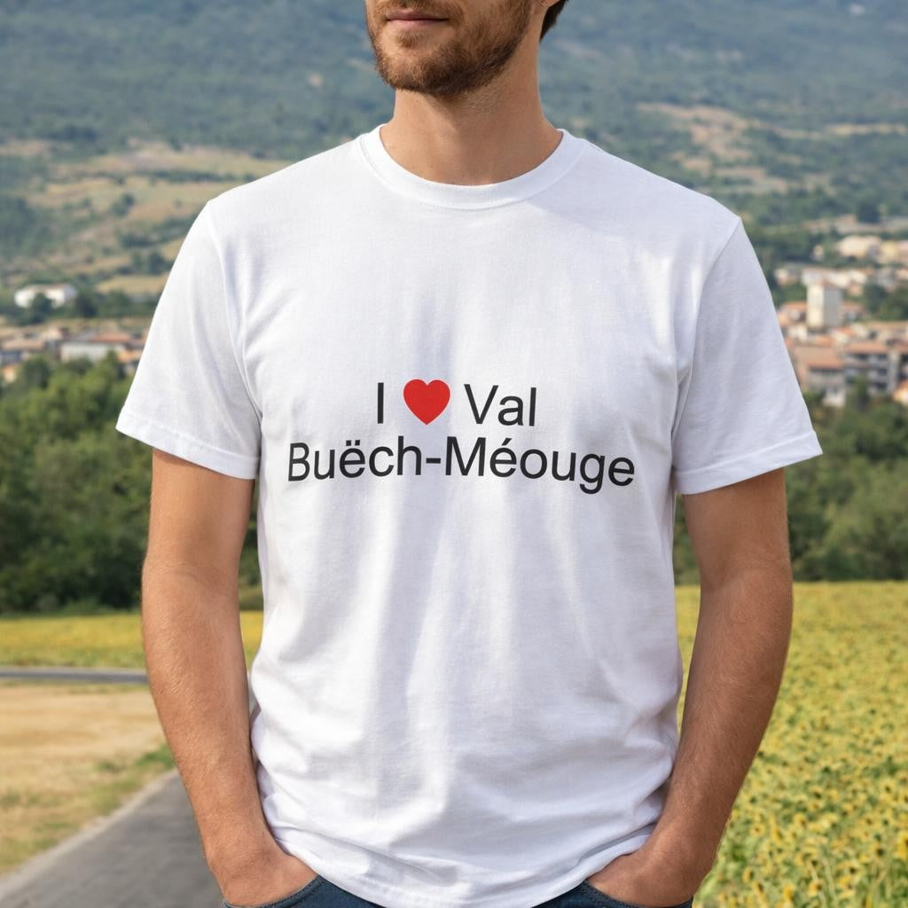 T-shirt I love val buëch-méouge