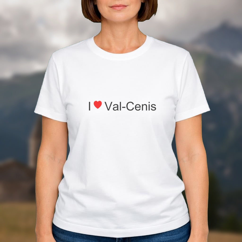 T-shirt I love val-cenis