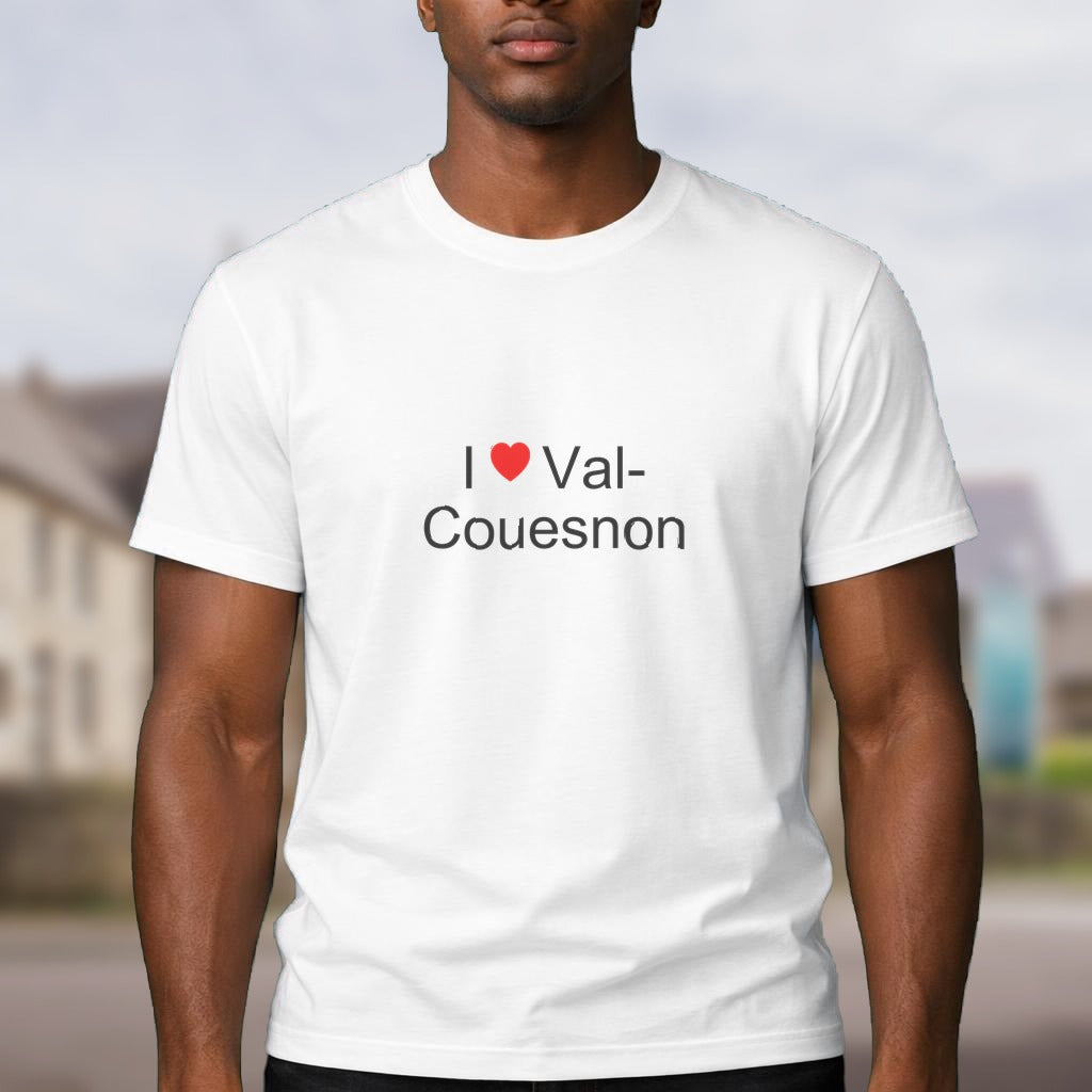 T-shirt I love val-couesnon