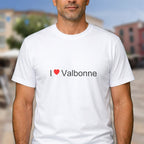 T-shirt I love valbonne