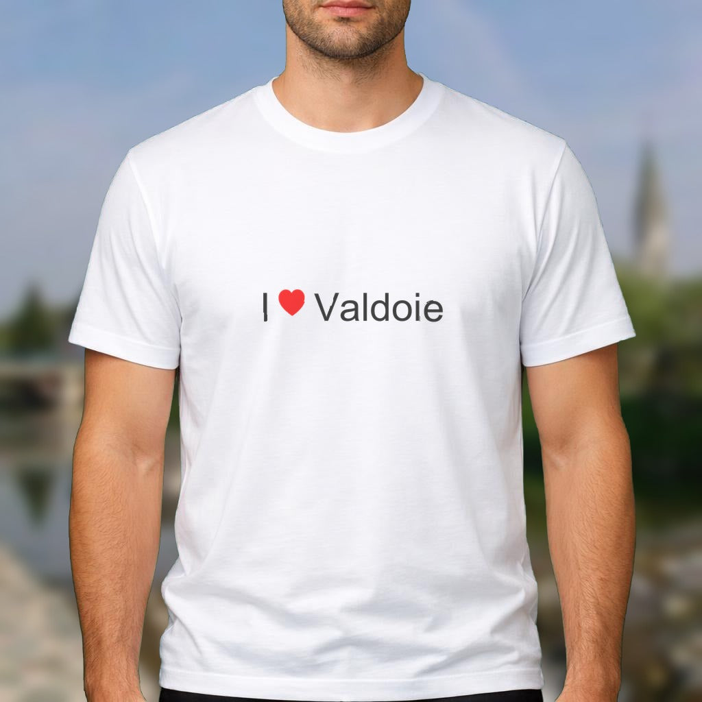 T-shirt I love valdoie