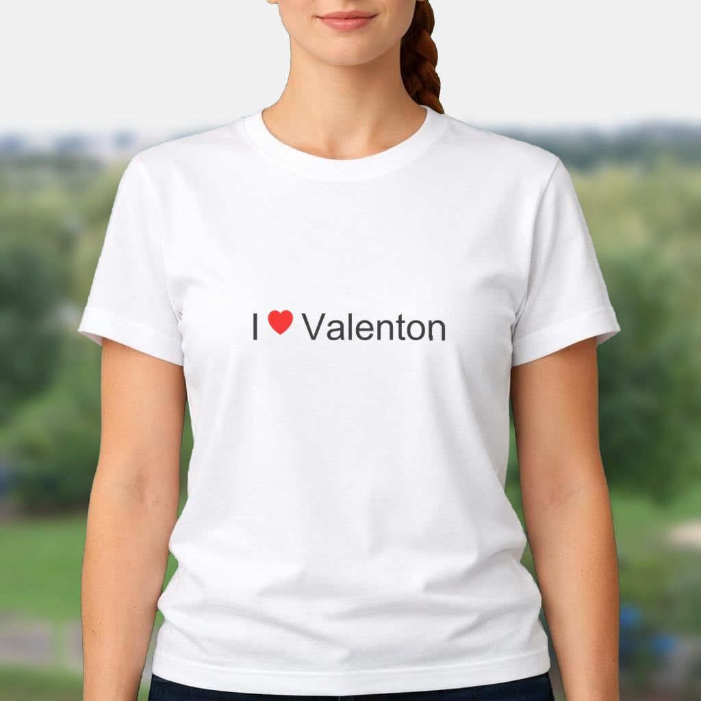 T-shirt I love valenton