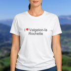 T-shirt I love valgelon-la rochette