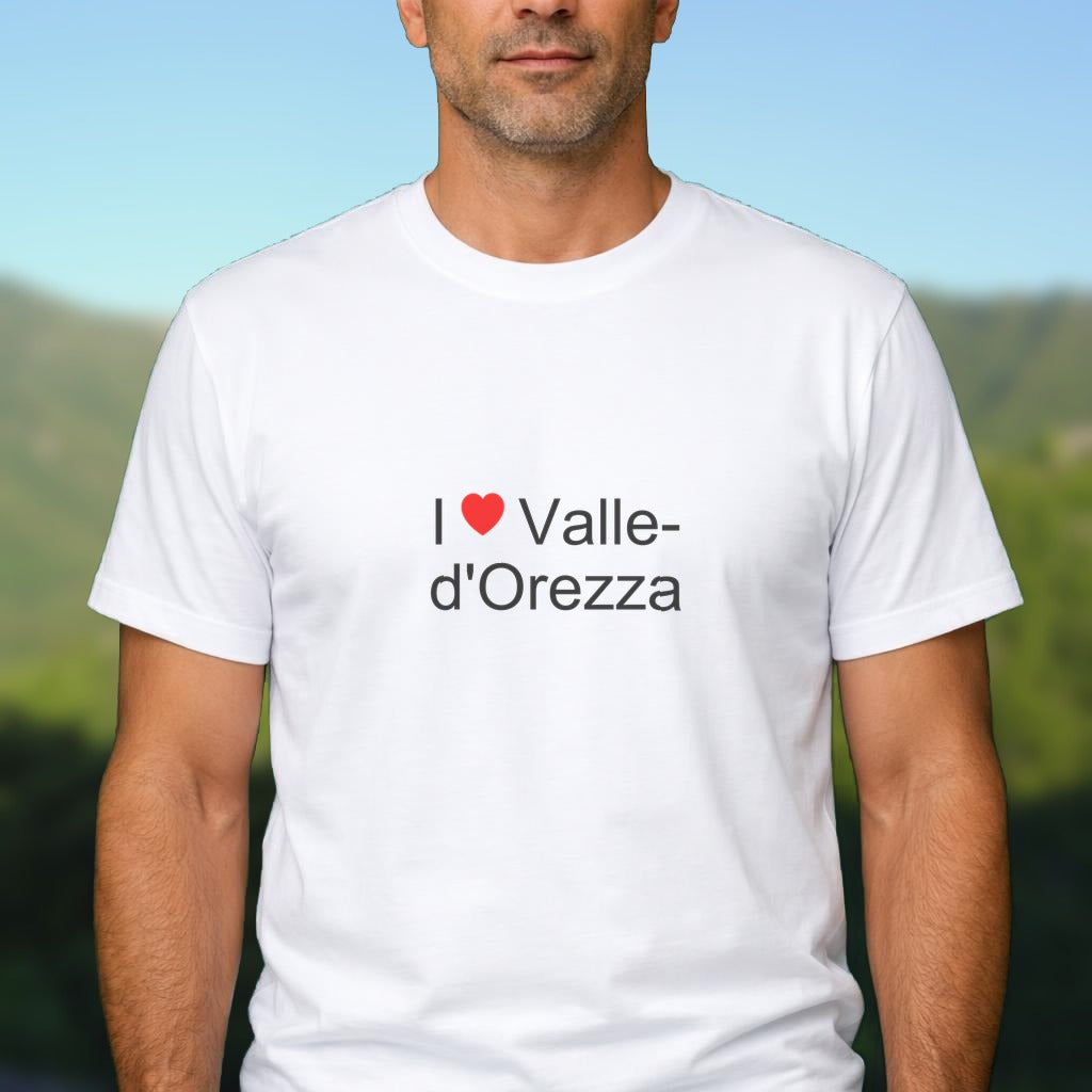 T-shirt I love valle-d'orezza