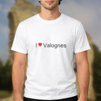 T-shirt I love valognes