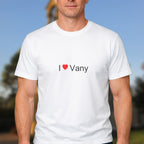 T-shirt I love vany