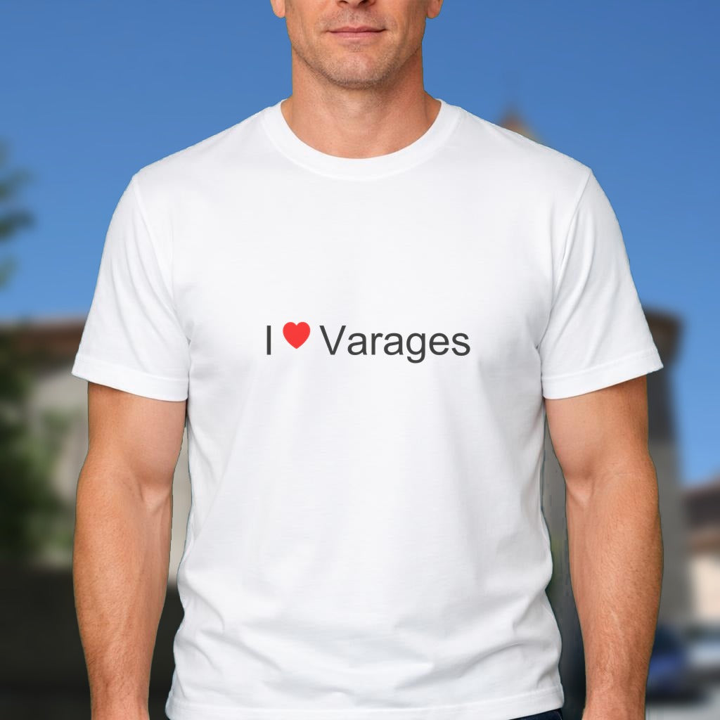 T-shirt I love varages