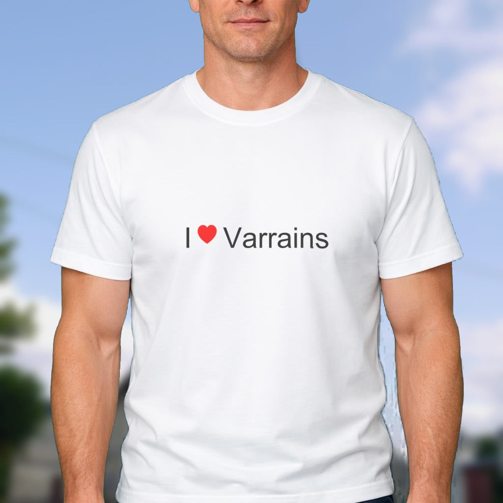 T-shirt I love varrains