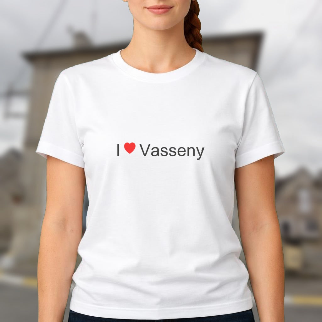 T-shirt I love vasseny