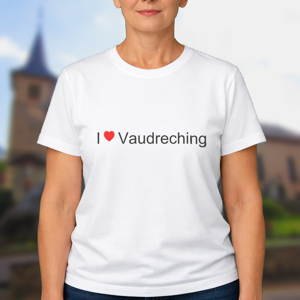 T-shirt I love vaudreching