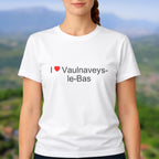 T-shirt I love vaulnaveys-le-bas
