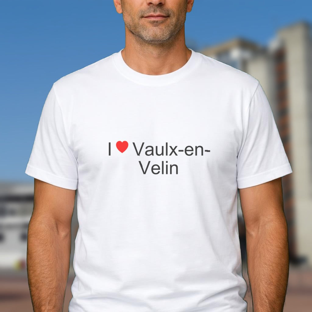 T-shirt I love vaulx-en-velin