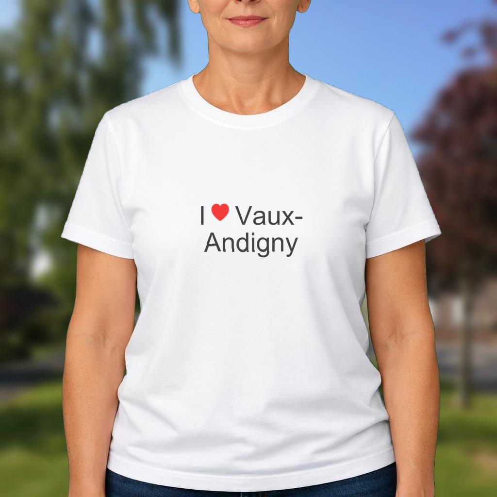 T-shirt I love vaux-andigny