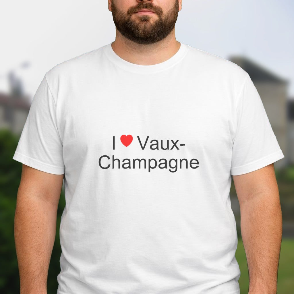 T-shirt I love vaux-champagne