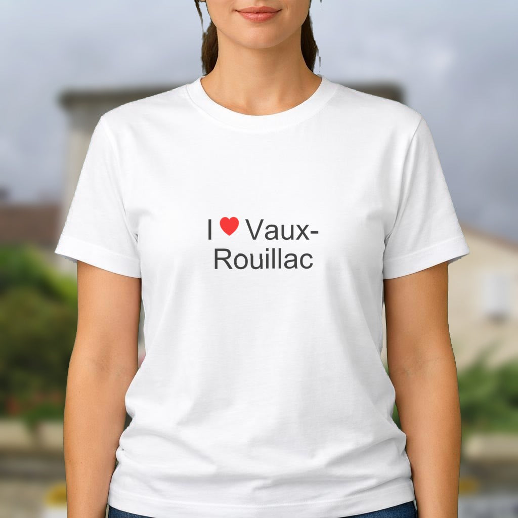 T-shirt I love vaux-rouillac