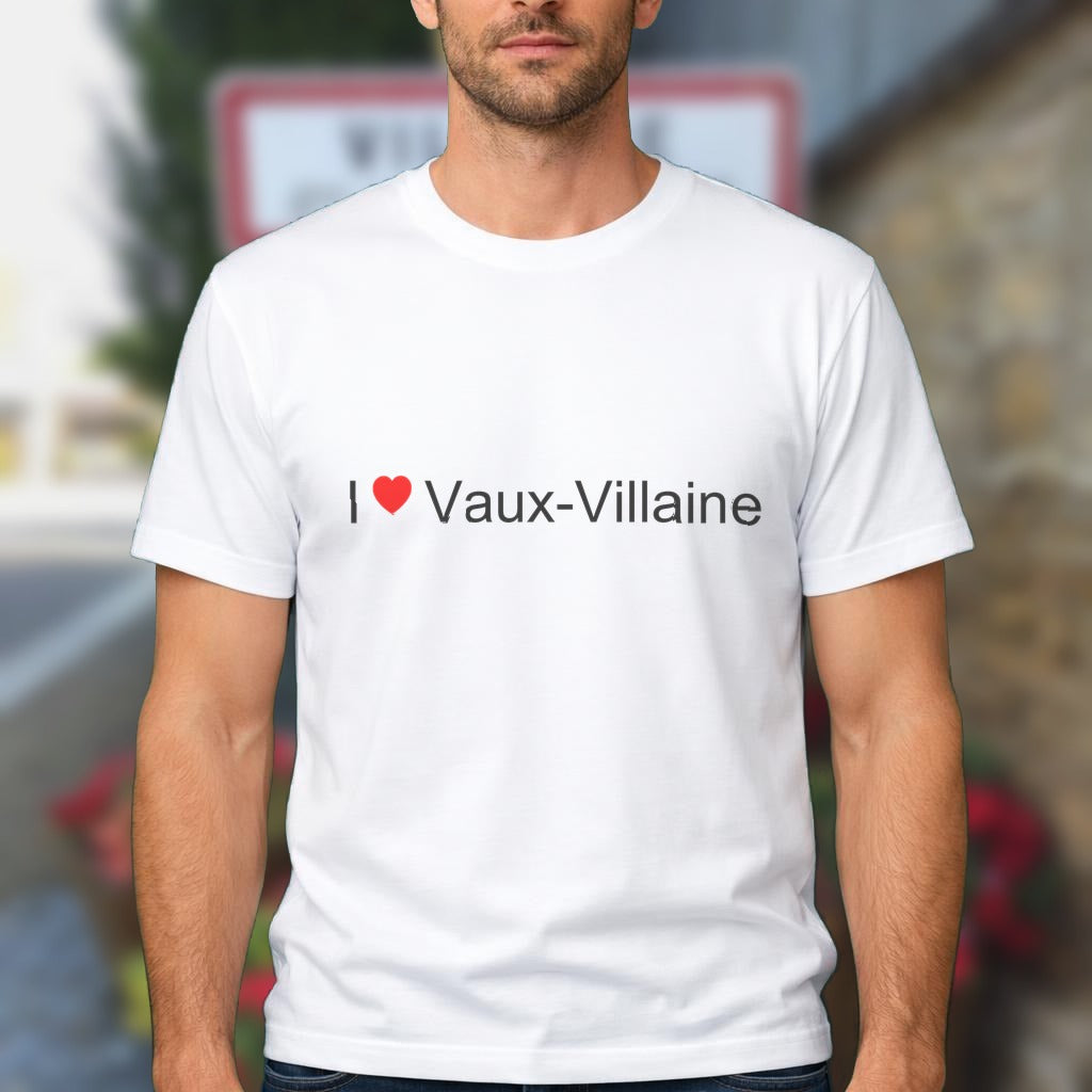 T-shirt I love vaux-villaine