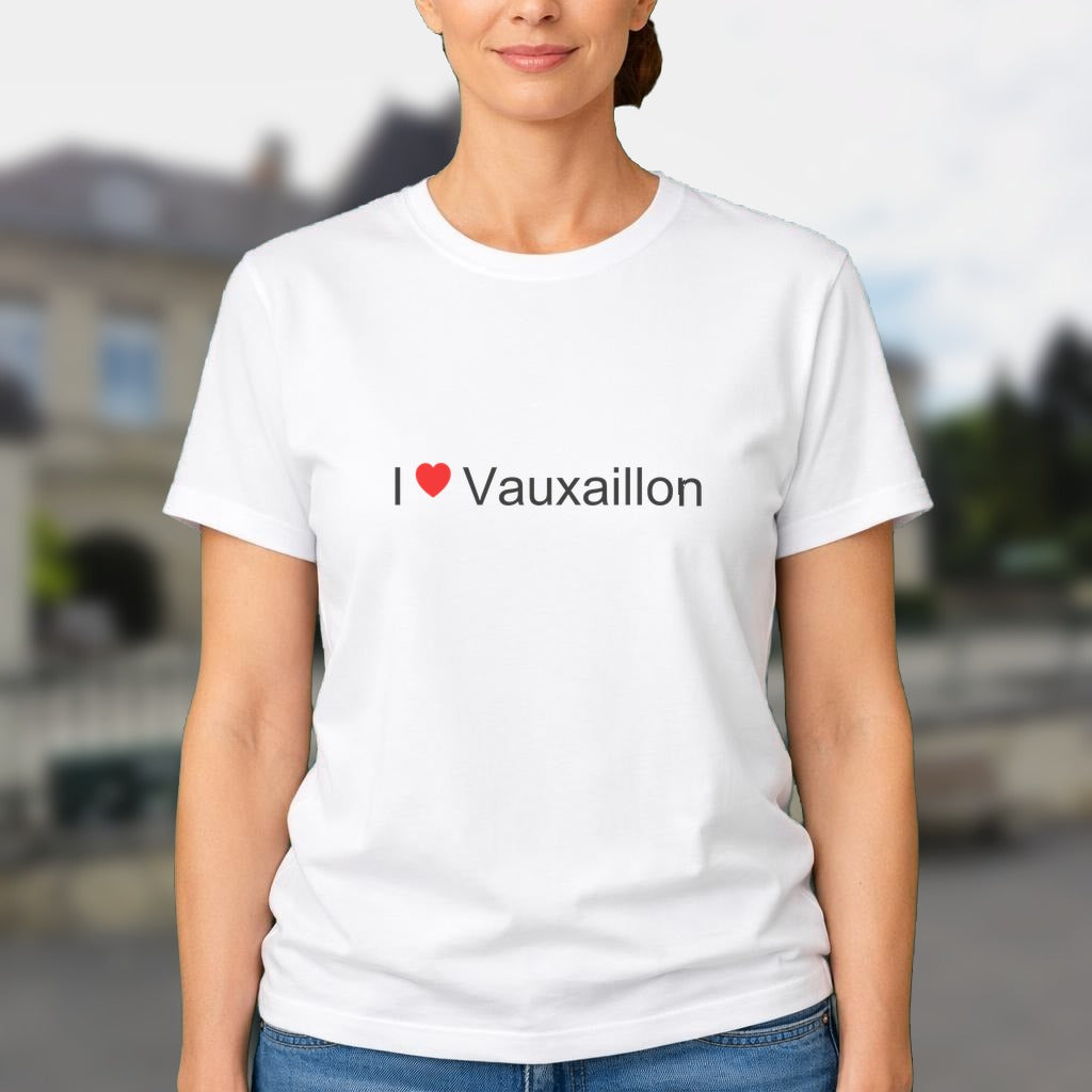 T-shirt I love vauxaillon