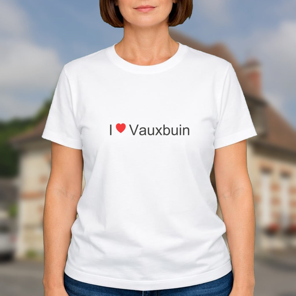 T-shirt I love vauxbuin