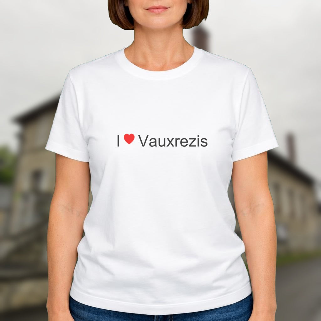 T-shirt I love vauxrezis