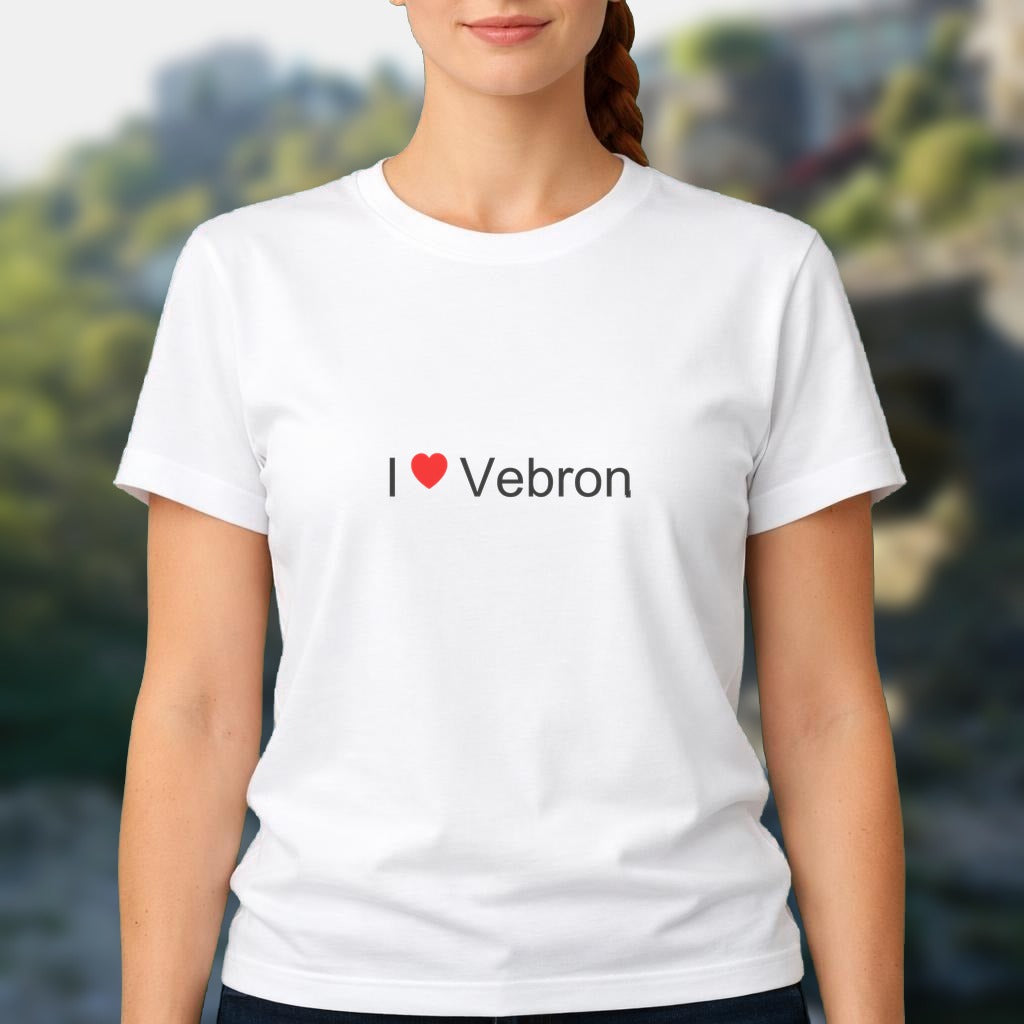 T-shirt I love vebron