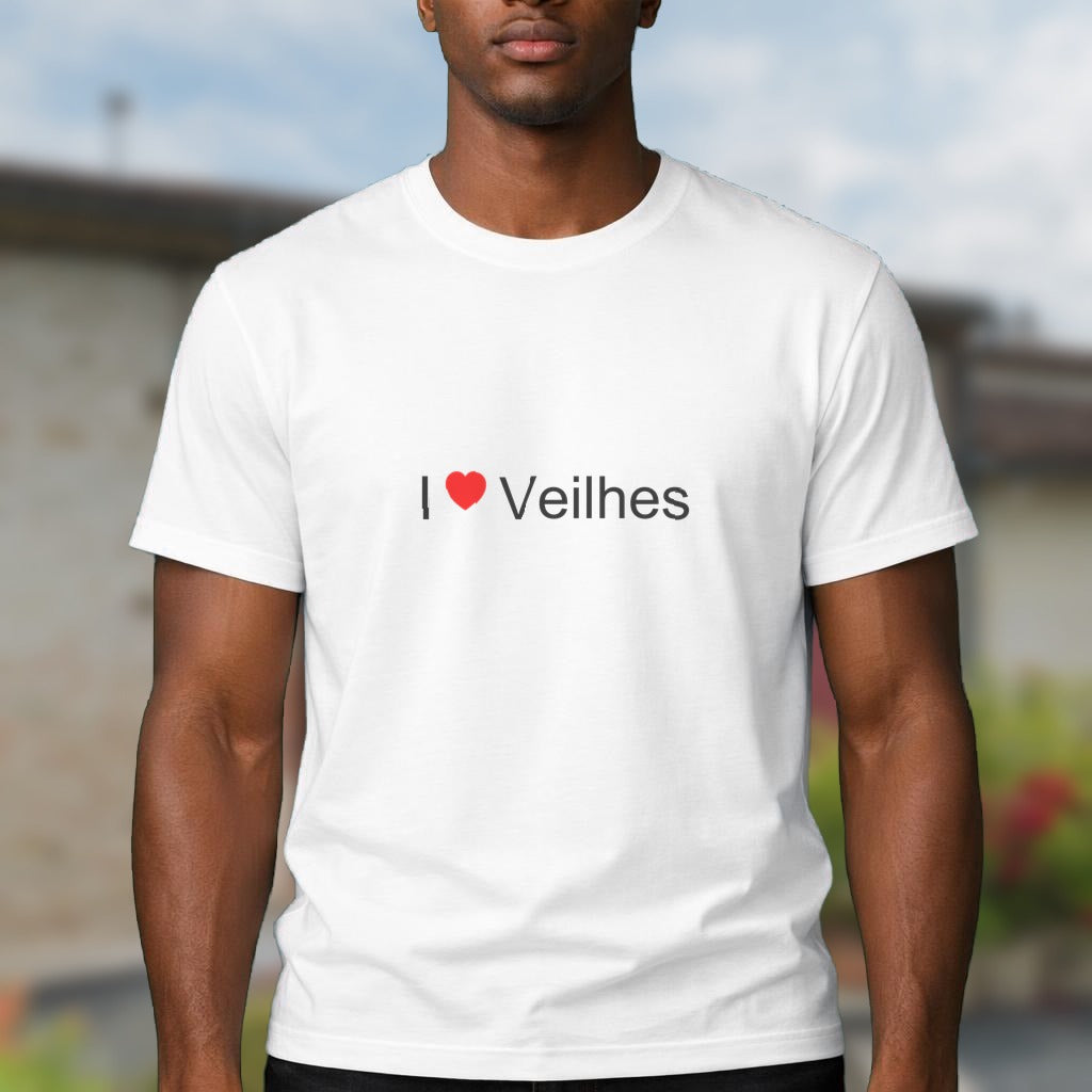 T-shirt I love veilhes