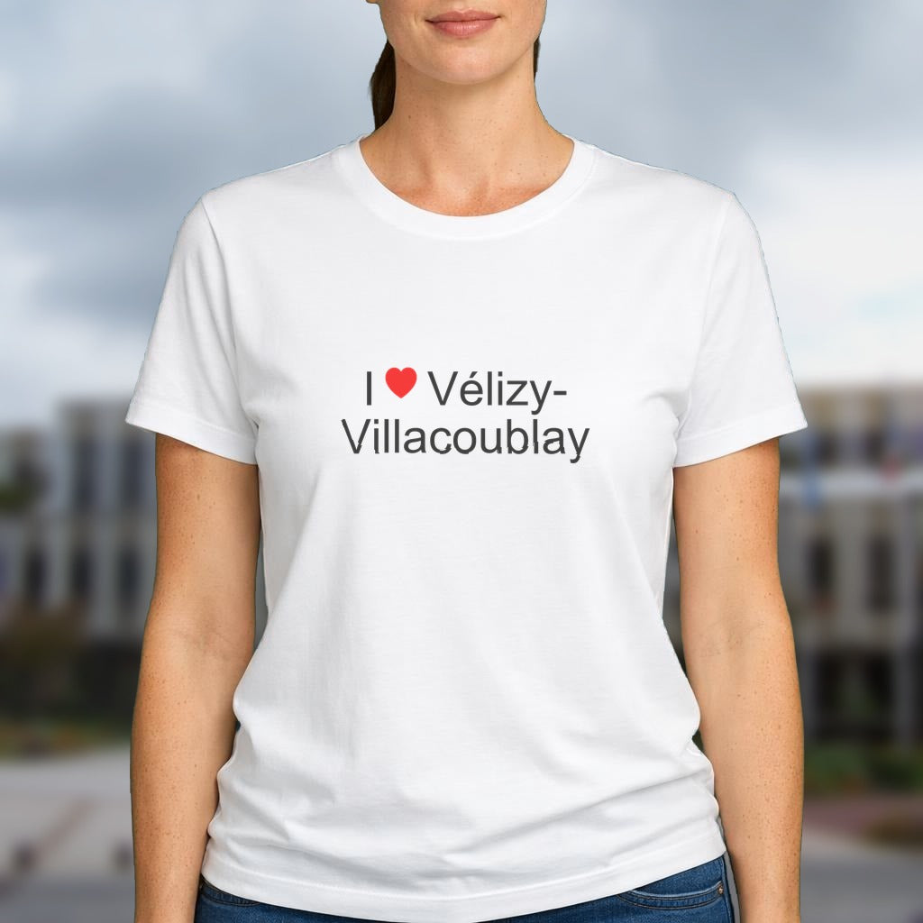 T-shirt I love vélizy-villacoublay