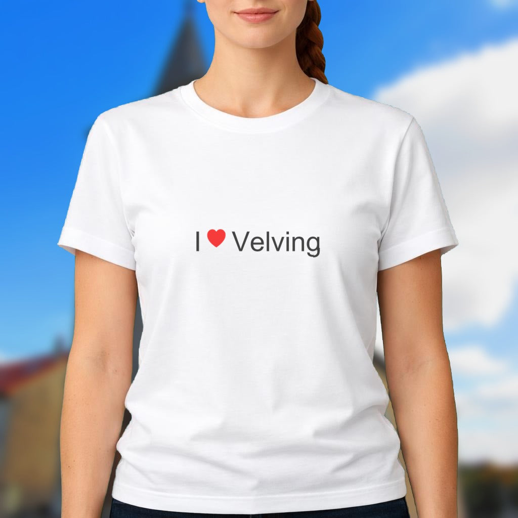 T-shirt I love velving