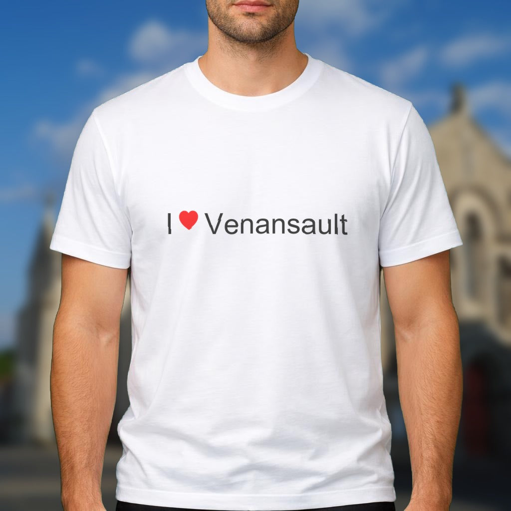 T-shirt I love venansault