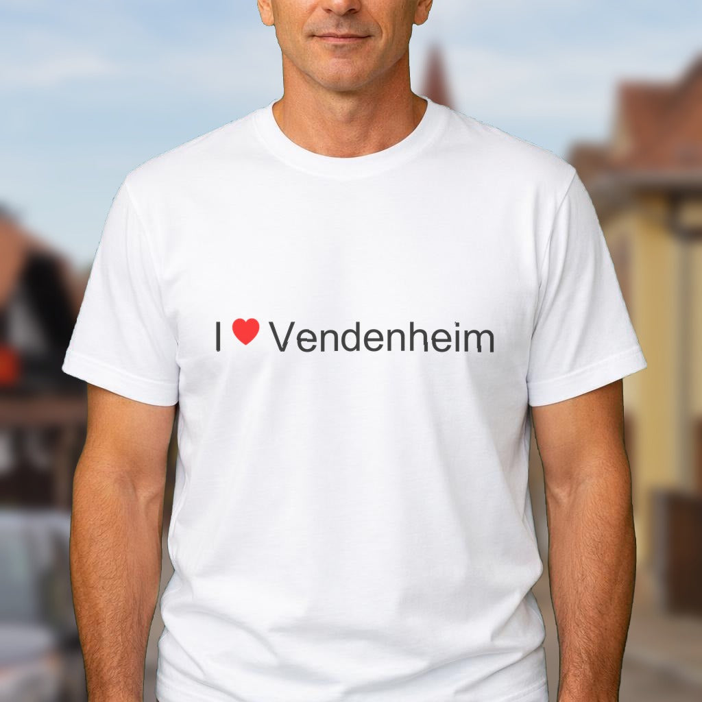 T-shirt I love vendenheim