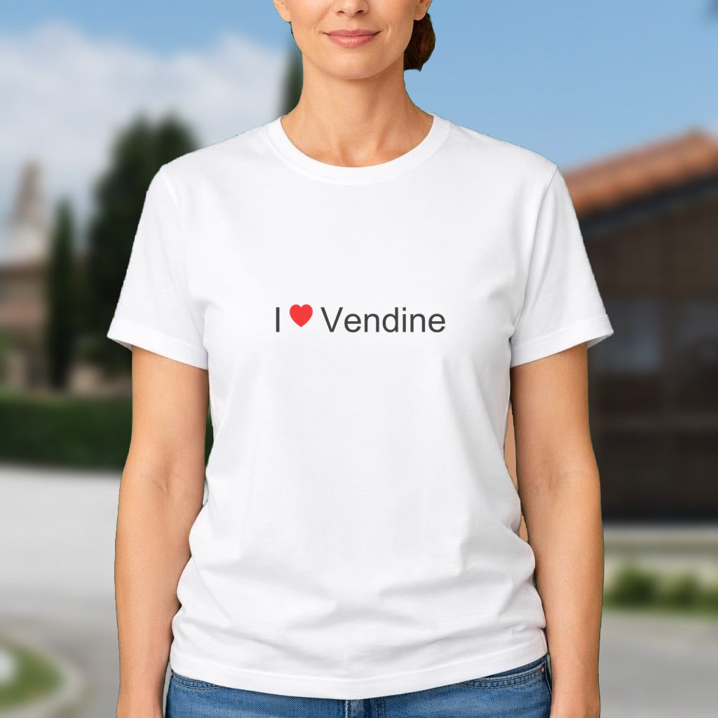 T-shirt I love vendine
